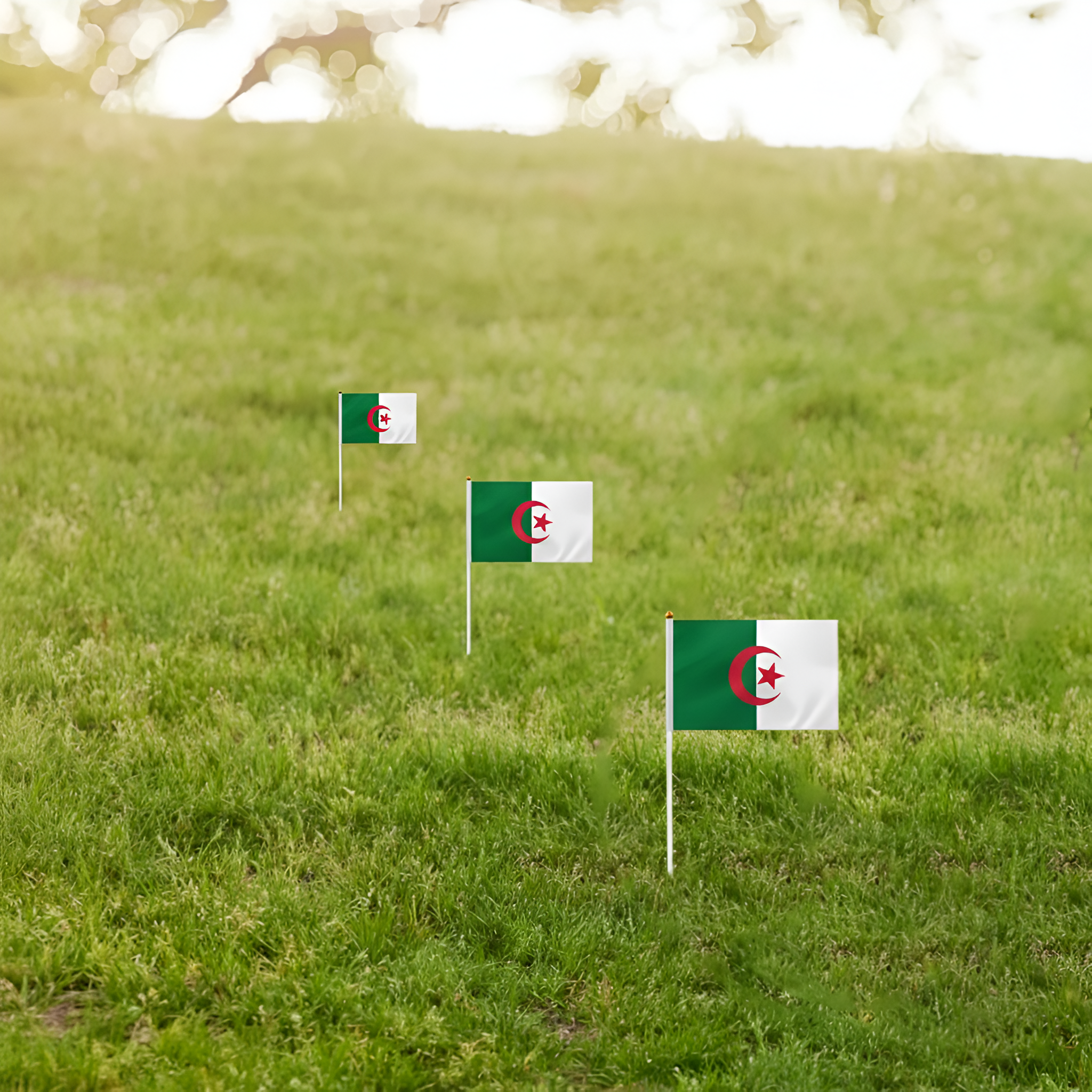 10 Pieces Of Official FIFA 2026 Algeria Mini Flags