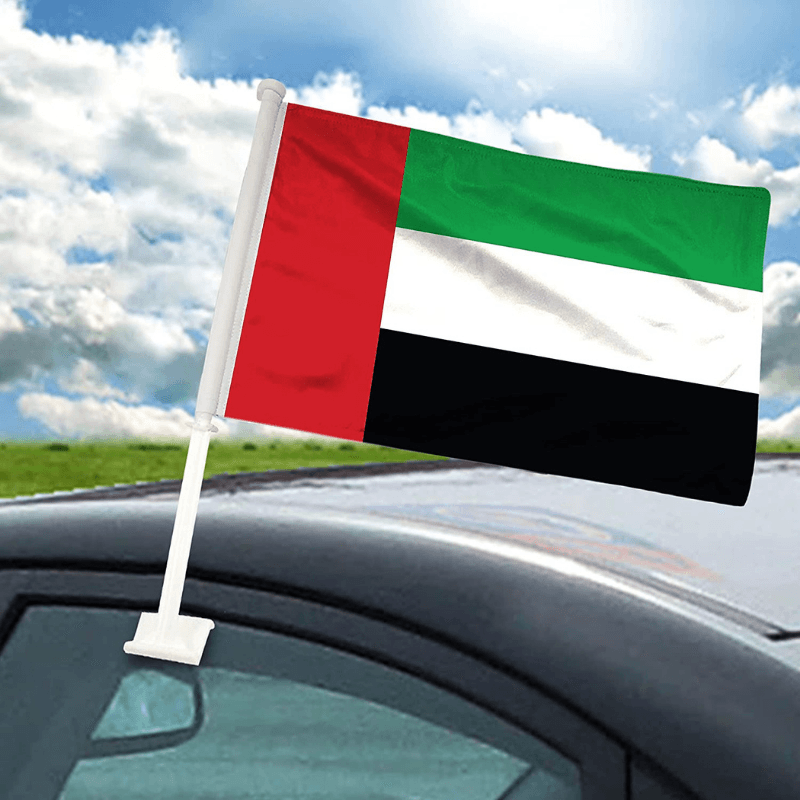 United Arab Emirates Car Window Mounted Flag For Home Decor-Globe Flags