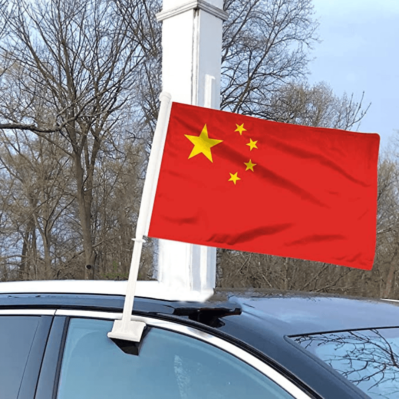China Car Window Flag-Globe Flags