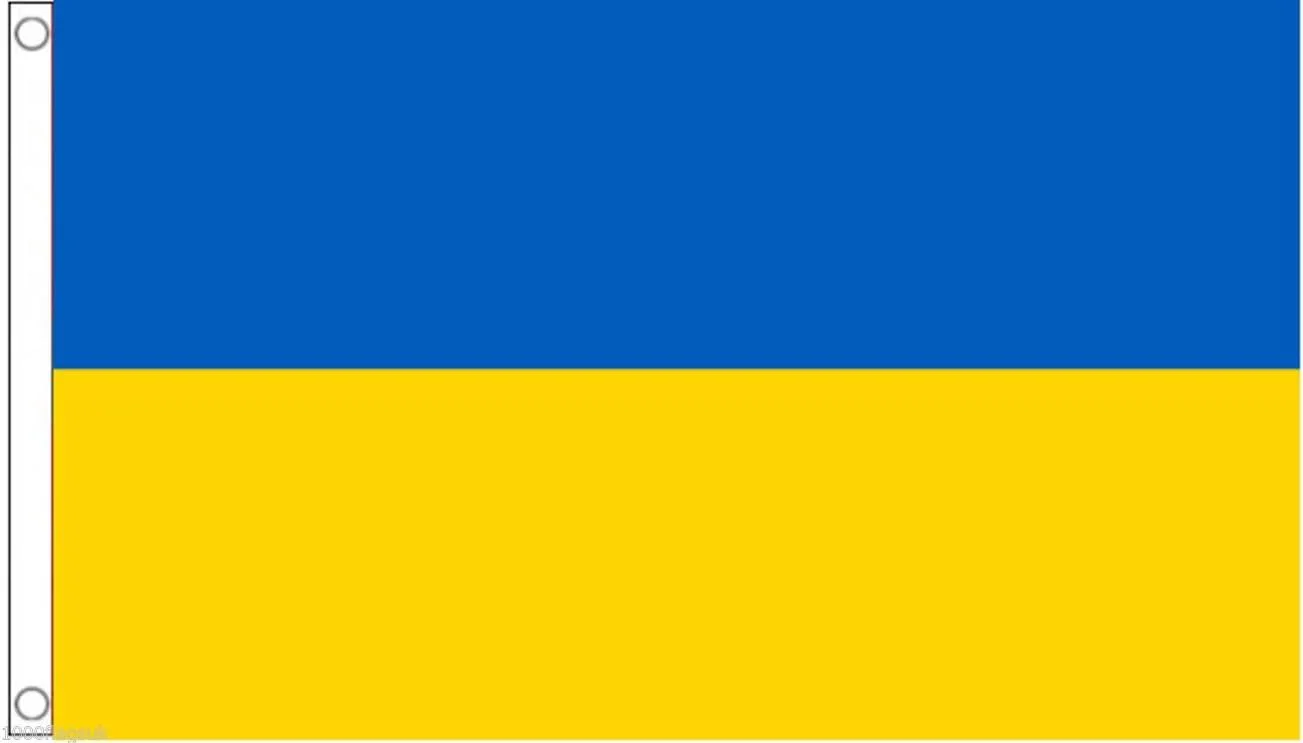 Ukraine National Flag For Indoor And Outdoor Display