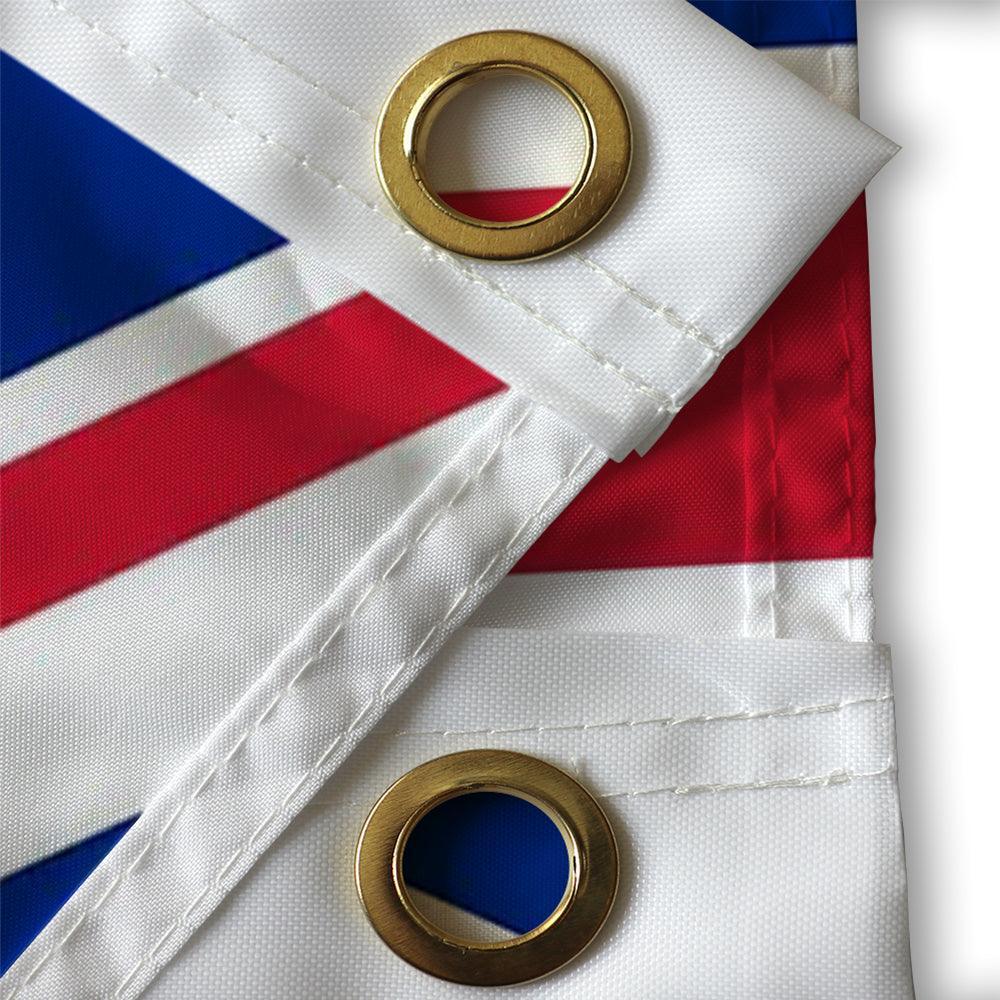 USA UK Attachment Flag - Premium Quality Flag for Global Supporter-Globe Flags