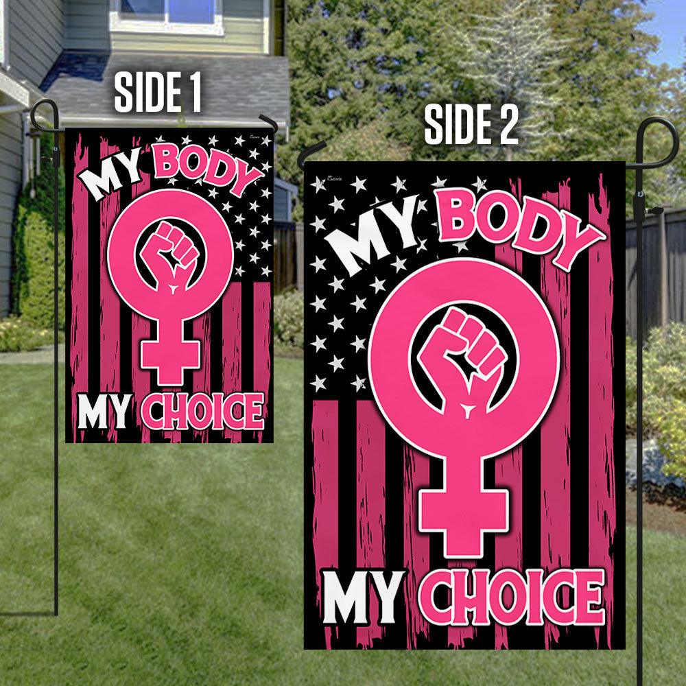 My Choice American Flag Bold Blend Of Patriotism And Personal Freedom-Globe Flags