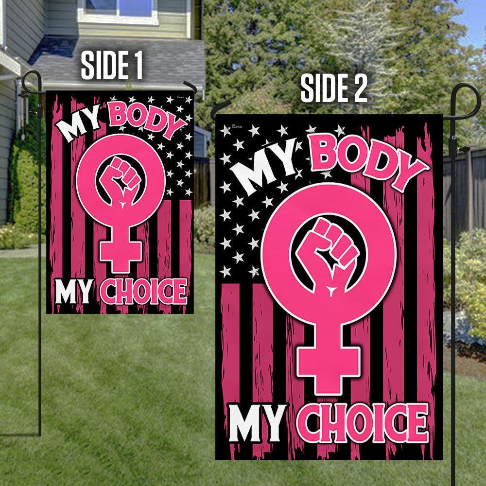 My Choice American Flag Bold Blend Of Patriotism And Personal Freedom-Globe Flags