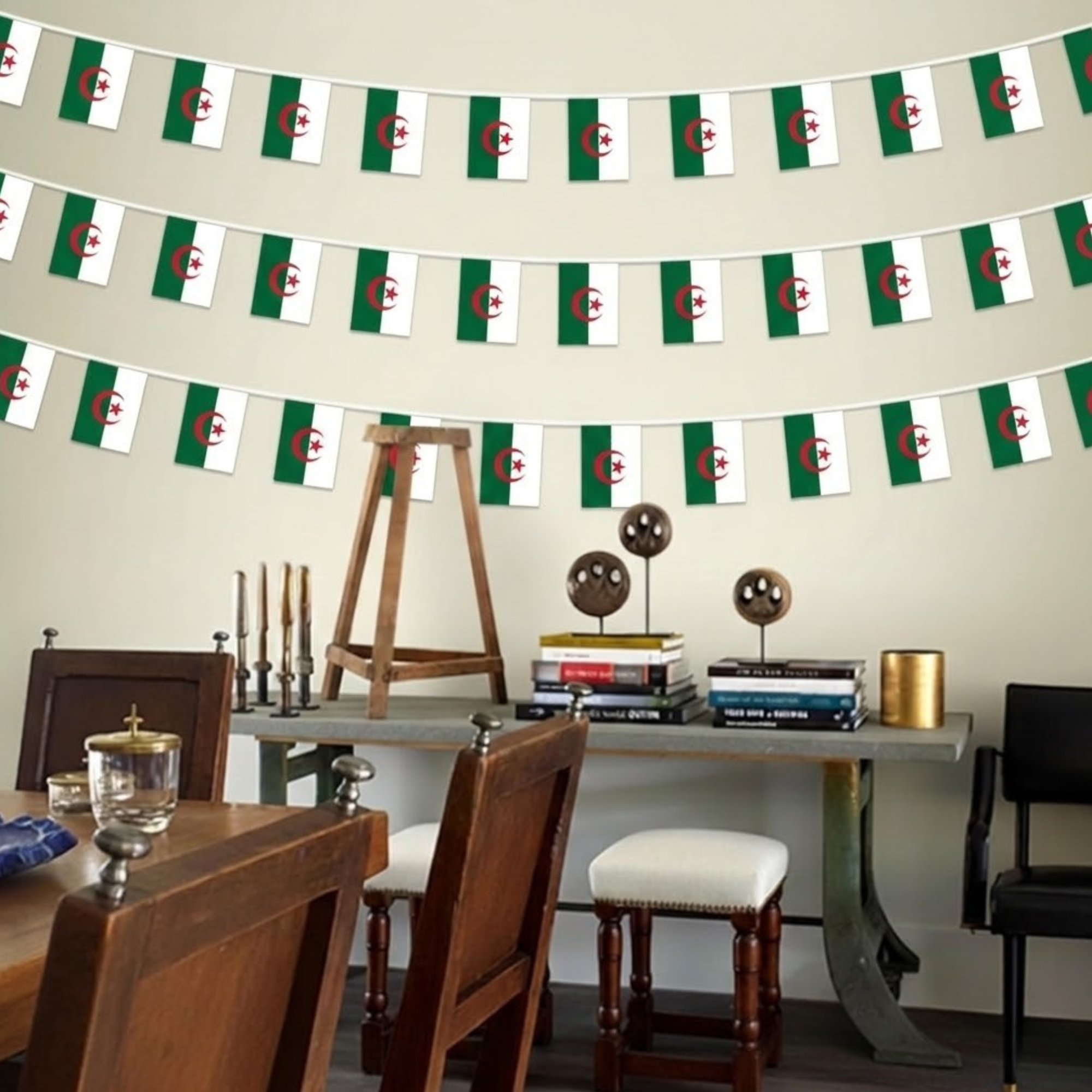 Official FIFA 2026 Algeria Flag Banner