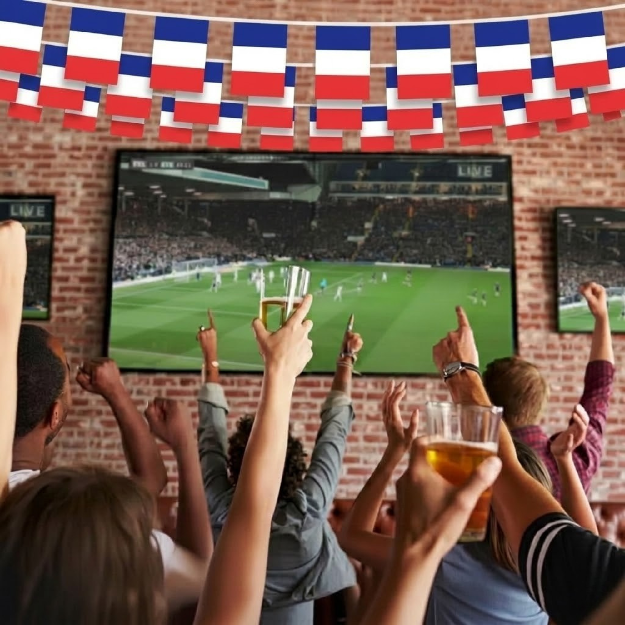 Official FIFA 2026 France Flag Banner