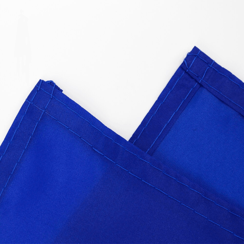 North Korean Flag displayed indoors on wall mount