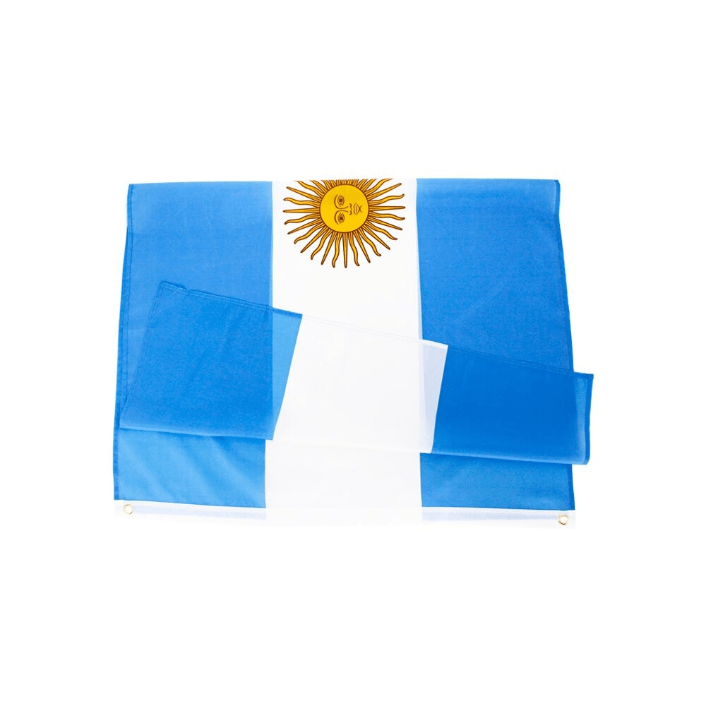 Argentinean National Flag – Premium Polyester Flag for Indoor Outdoor-Globe Flags