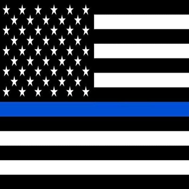 American Police Blue Flag – Tribute to Law Enforcement & Display-Globe Flags