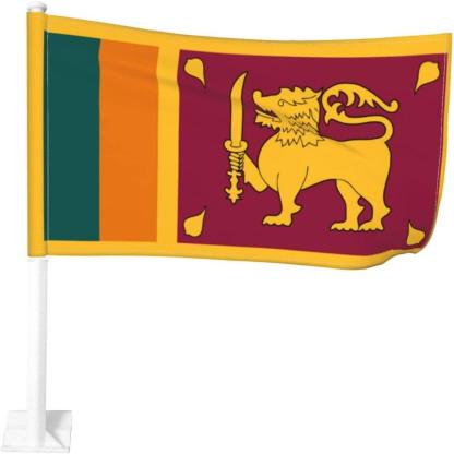 Sri Lanka Car Flag-Globe Flags