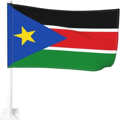 South Sudan Car Flag-Globe Flags