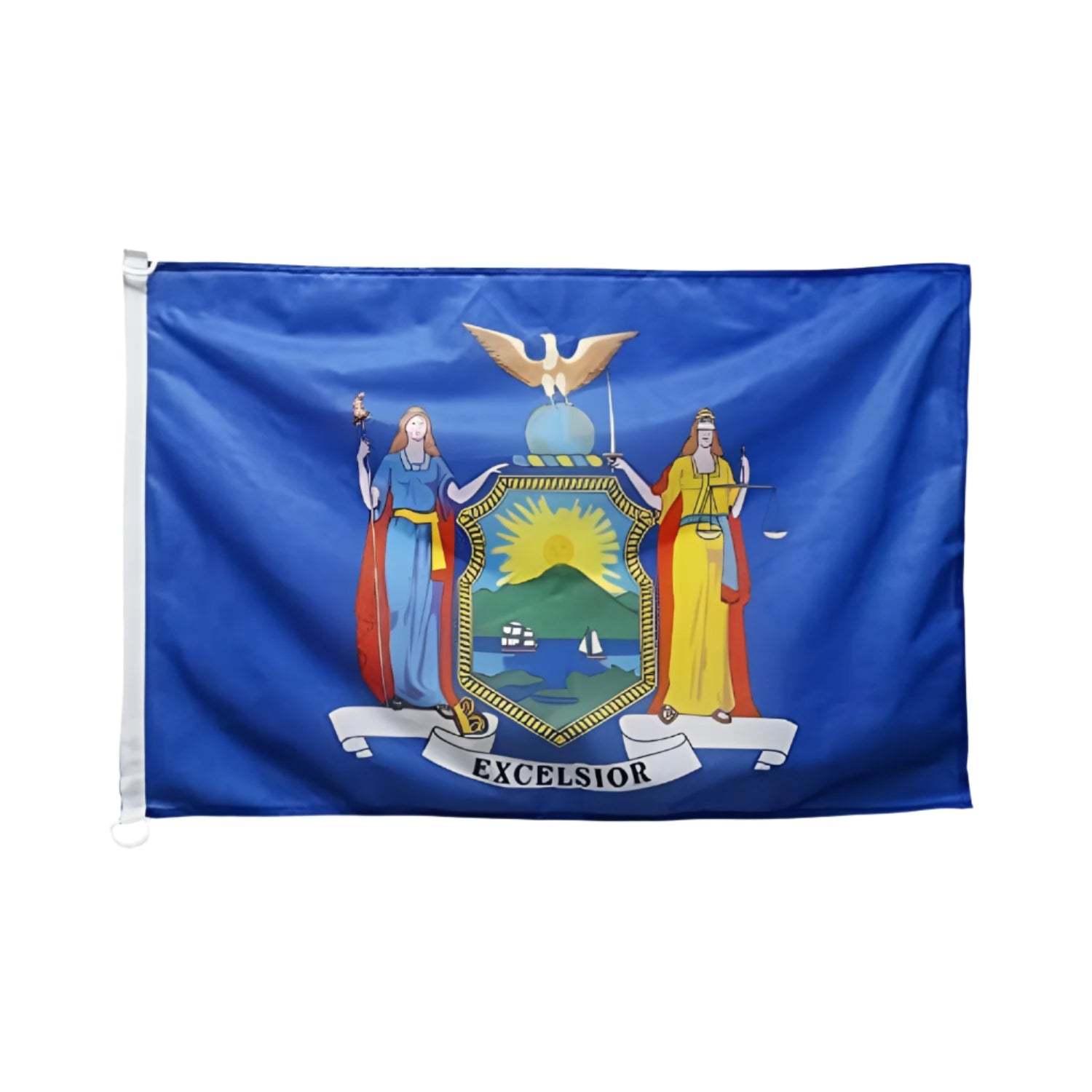 New York State Flag For Outdoor And Indoor Display-Globe Flags