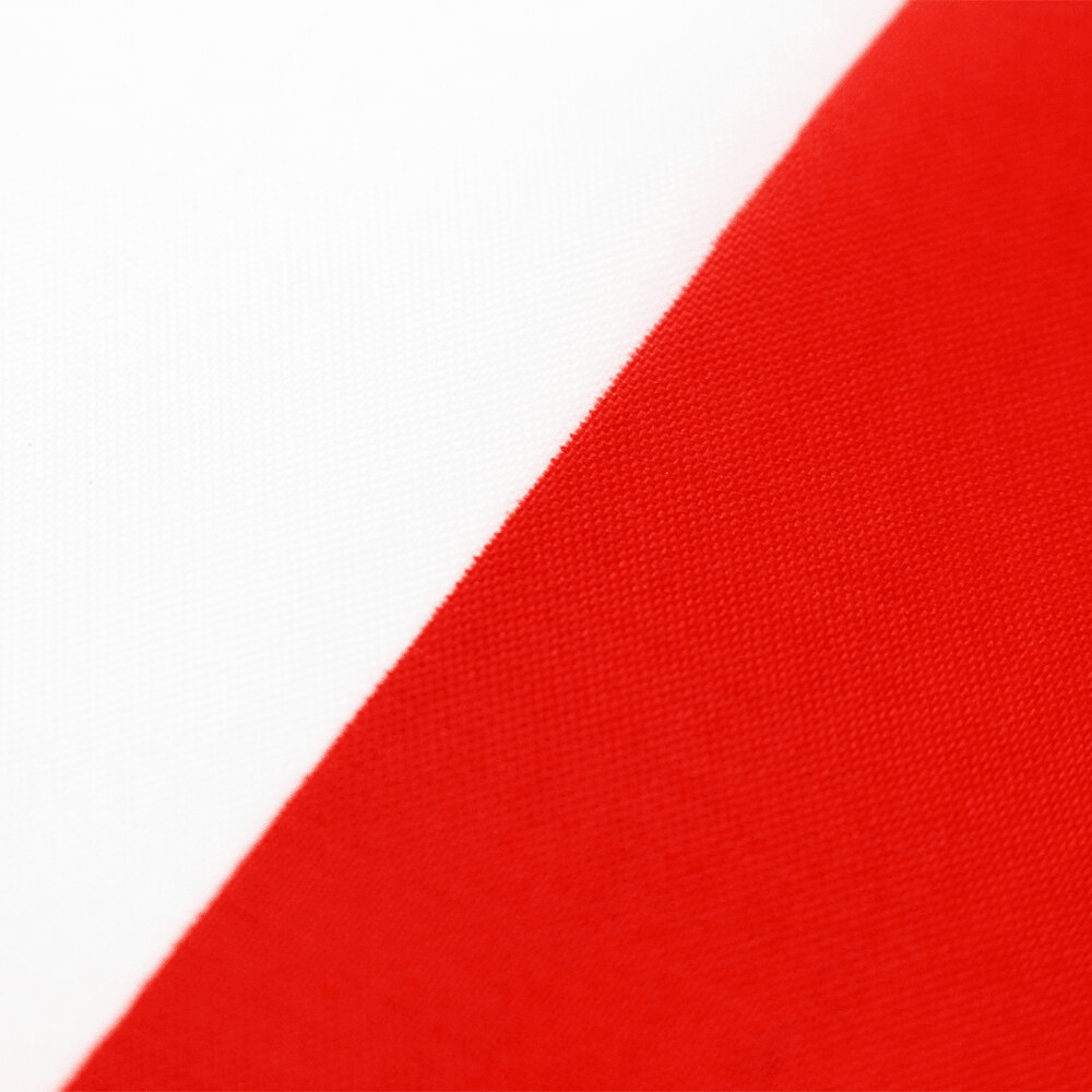 Kuwait National Polyester Flag size and scale reference for 90x150cm display