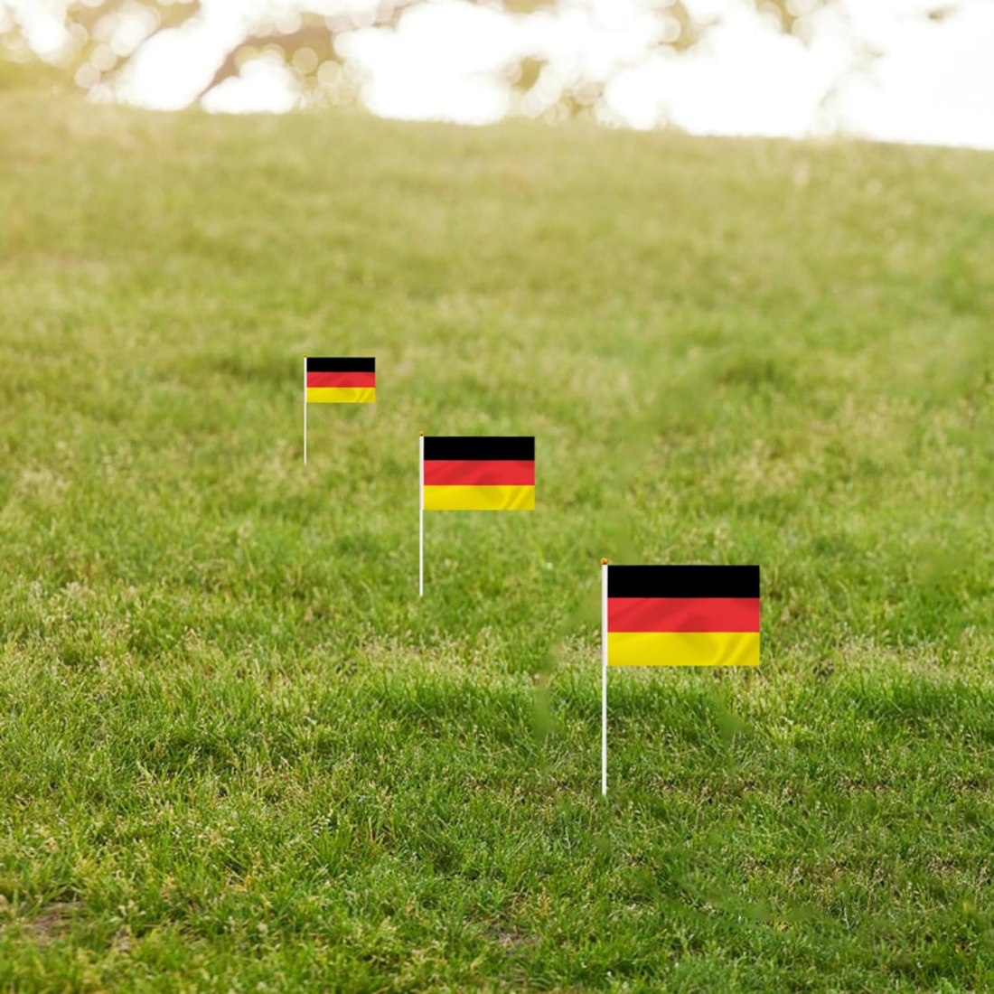 50 Pieces Of Official FIFA 2026 Germany Mini Flags