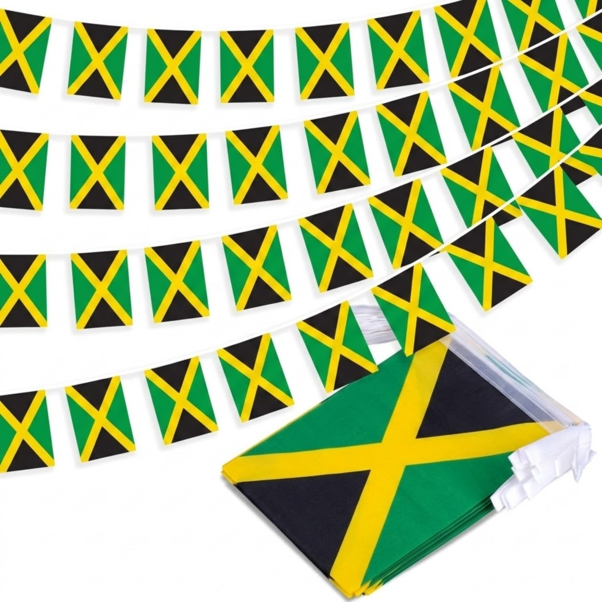 Official FIFA 2026 Jamaica Flag Banner