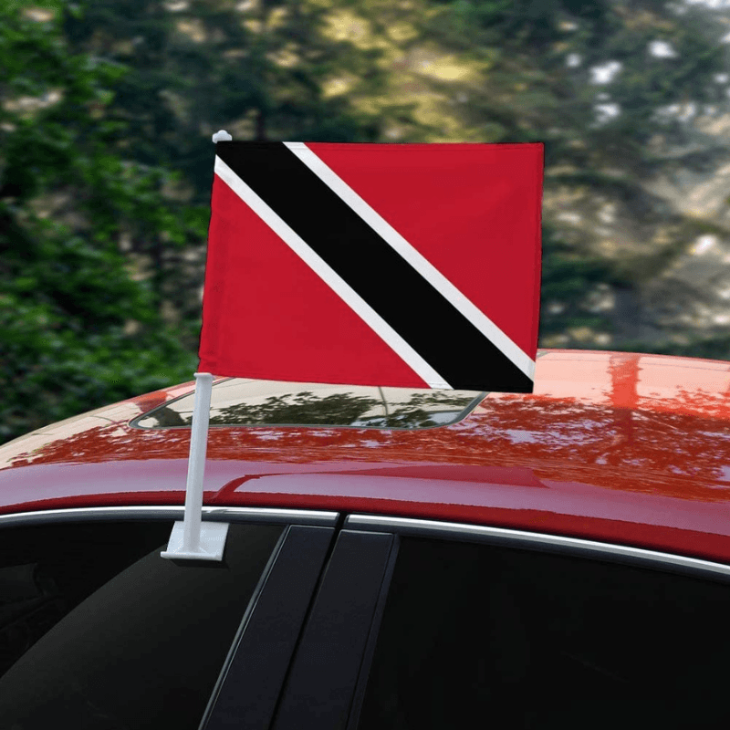 Trinidad Tobago Car Flag Mount Accessory For Vehicles-Globe Flags