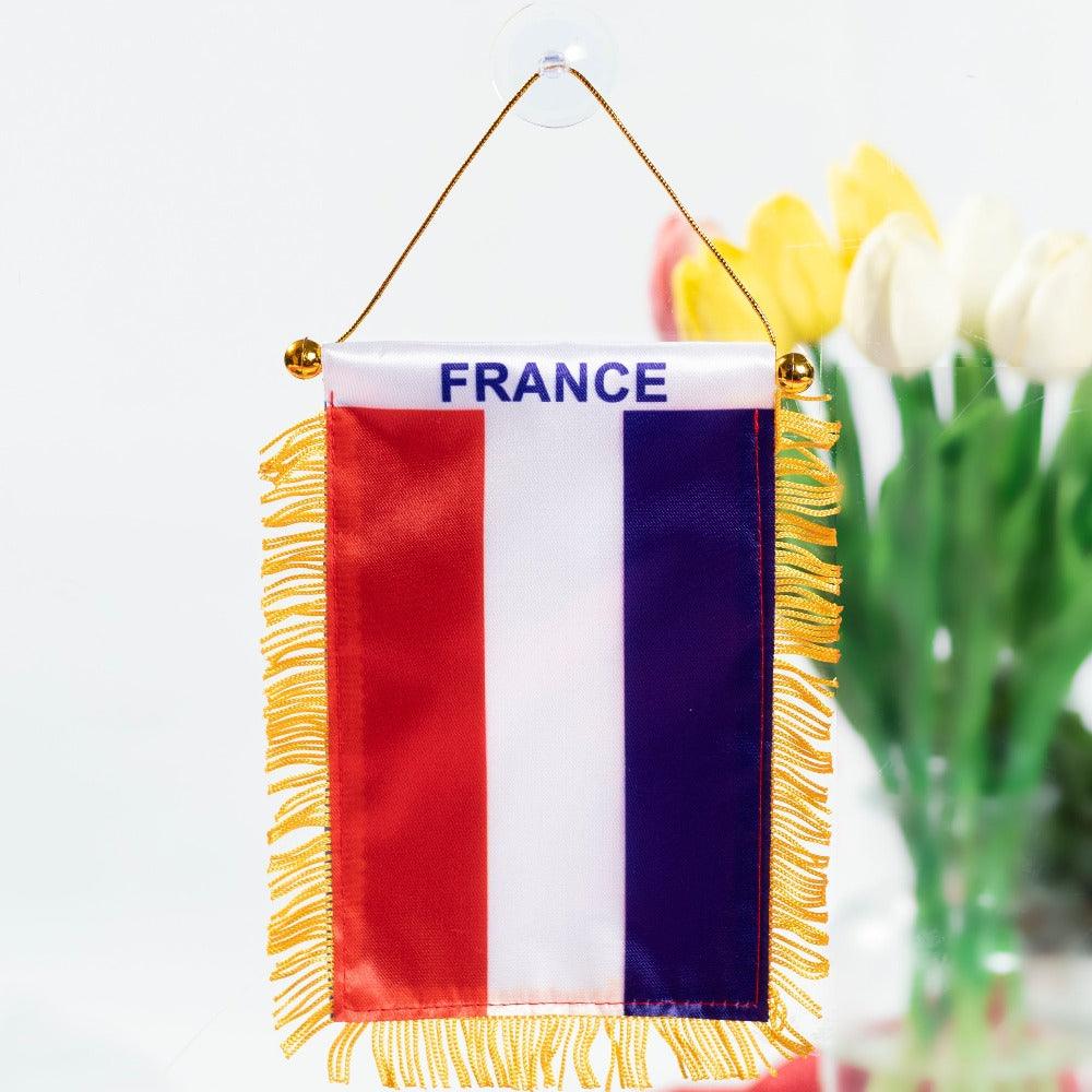 The France Hanging Pennant Flag – A Classic Symbol of Liberty-Globe Flags