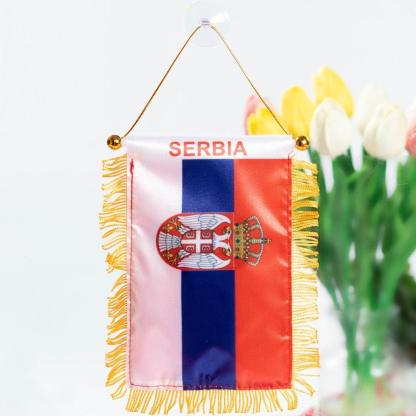 Serbia Hanging Flag – Show Your Support for Serbia-Globe Flags