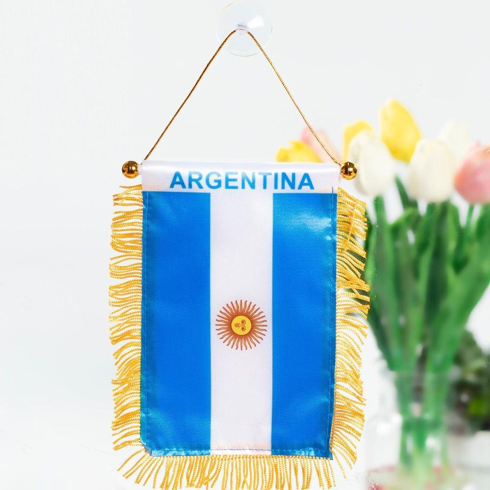 The Argentina Hanging Pennant Flag – National Spirit with Elegance-Globe Flags