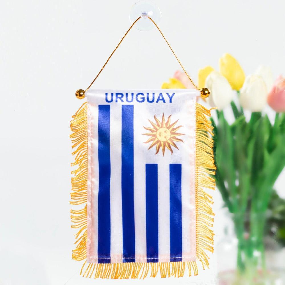 The Uruguay Hanging Pennant Flag – A Proud Emblem of Peace-Globe Flags