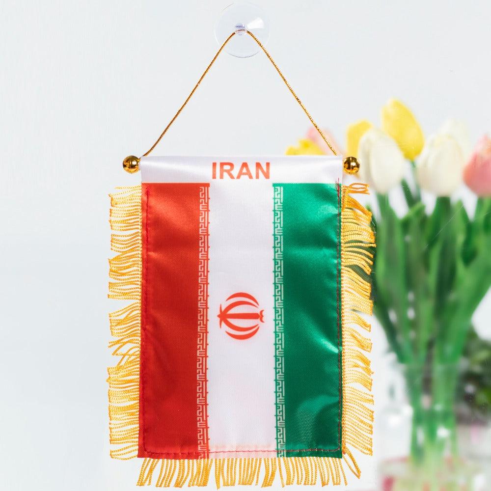 The Iran Hanging Pennant Flag – A Proud Symbol of Heritage-Globe Flags