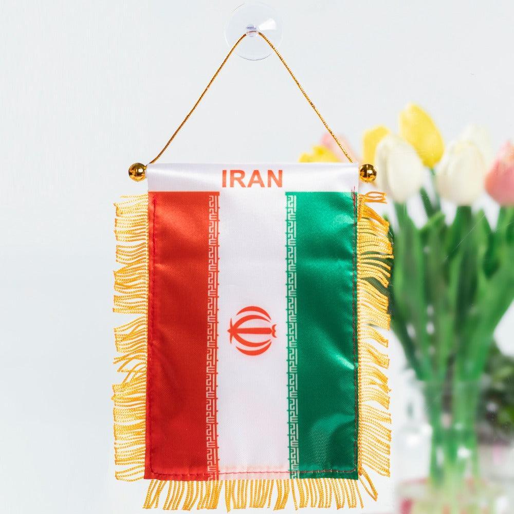 The Iran Hanging Pennant Flag – A Proud Symbol of Heritage-Globe Flags