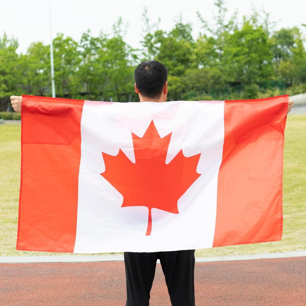 Canada Flag – Fade-Resistant Polyester, 90x150 cm | Globe Flags-Globe Flags