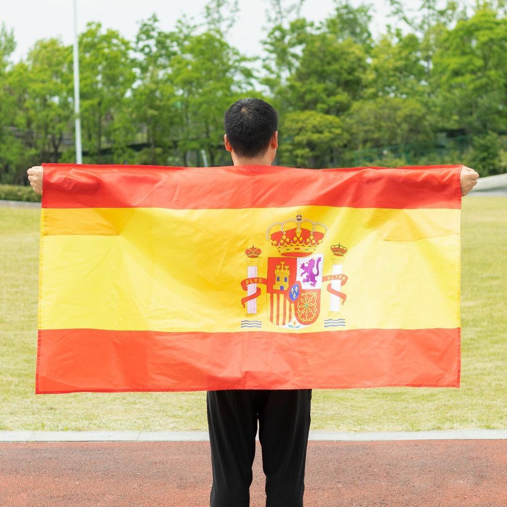 Spain Flag – Durable Polyester, Fade-Proof 90x150 cm | Globe Flags-Globe Flags