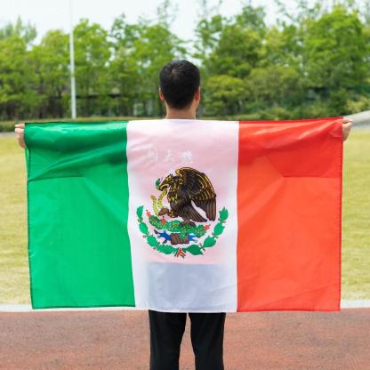 Mexico National Polyester Flag – Honor Heritage, Unity, and National Pride-Globe Flags