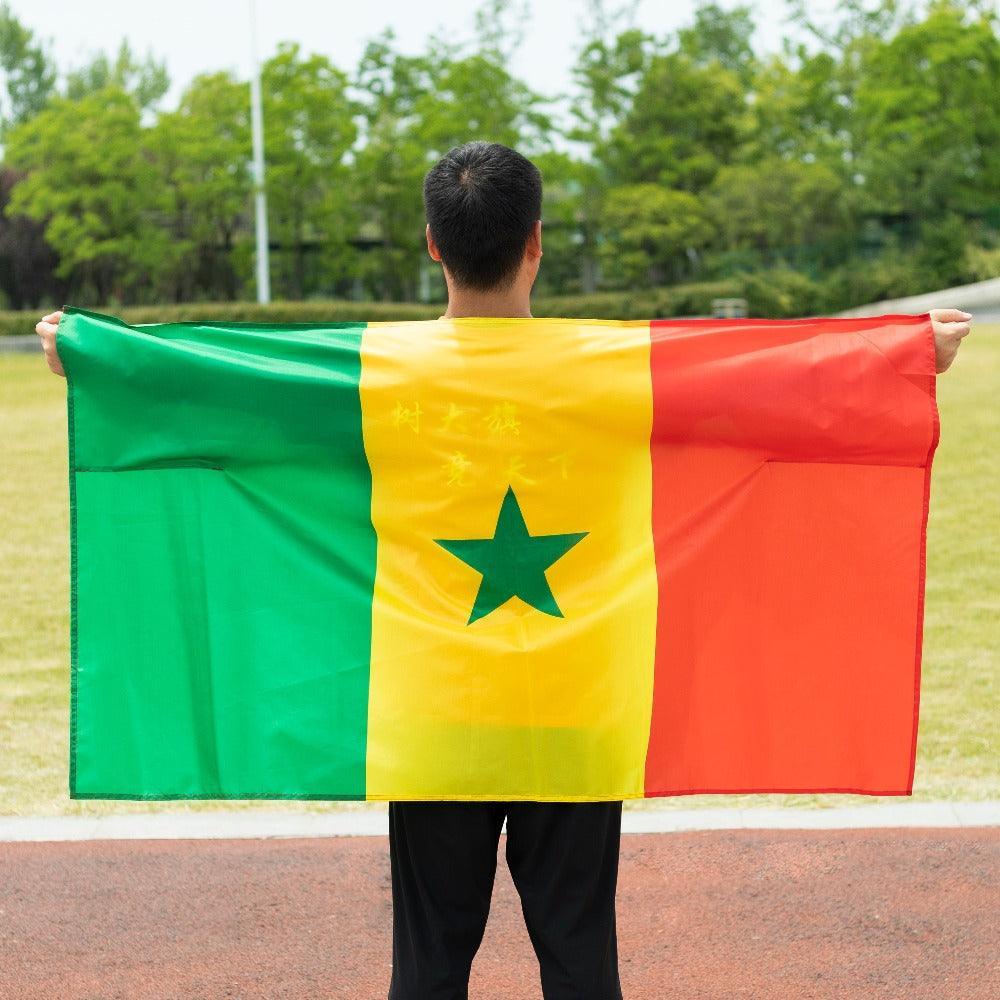 Senegal World Cup Flag – Premium Polyester Flag to Show Support-Globe Flags