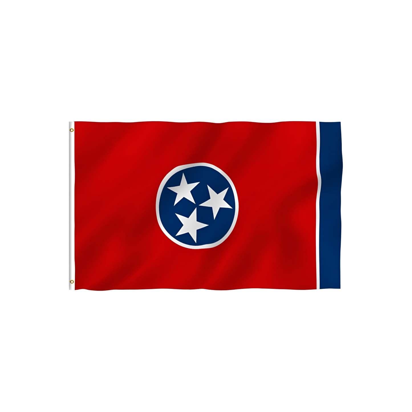 Tennessee State Banner With Secure Grommets-Globe Flags