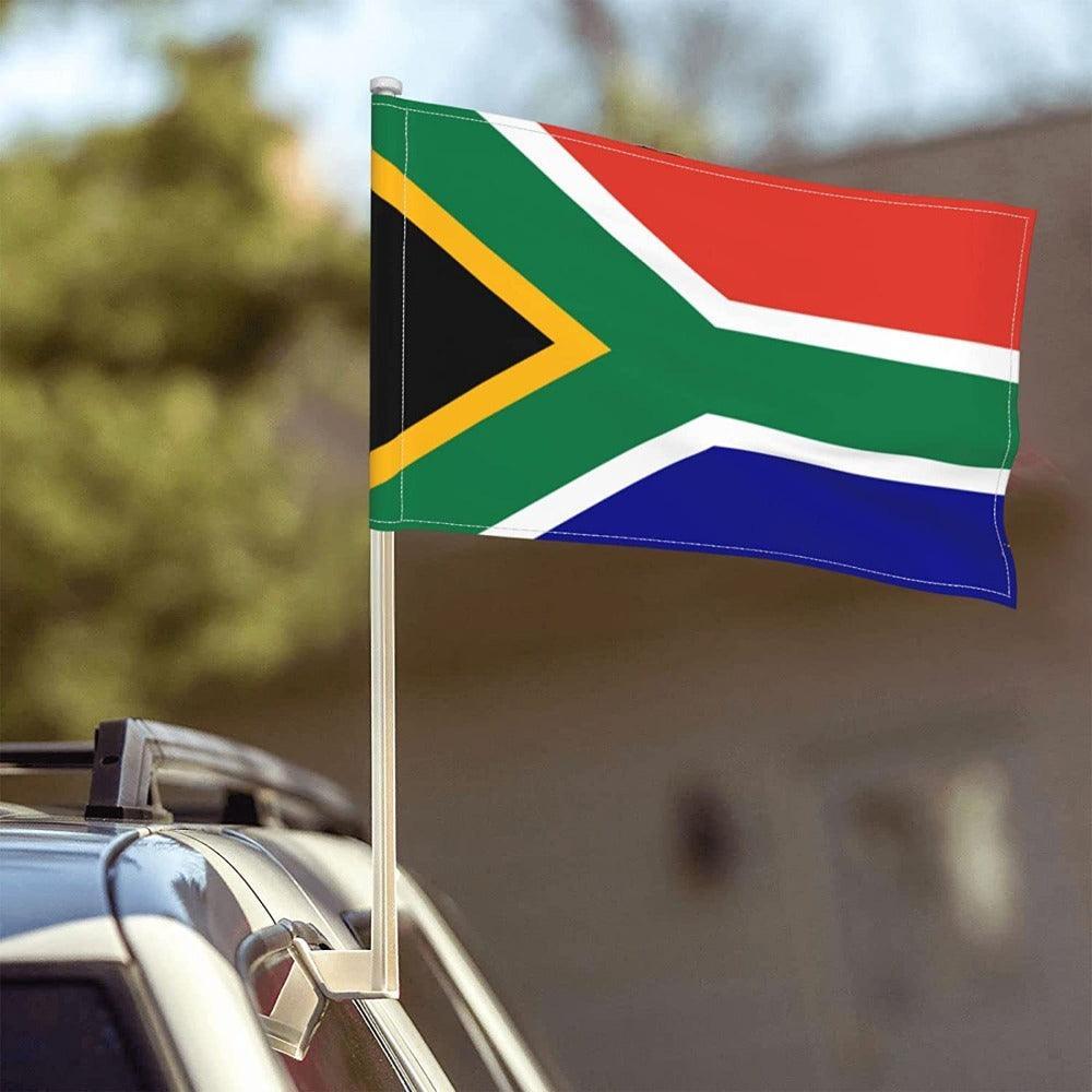 South Africa Car Flag-Globe Flags