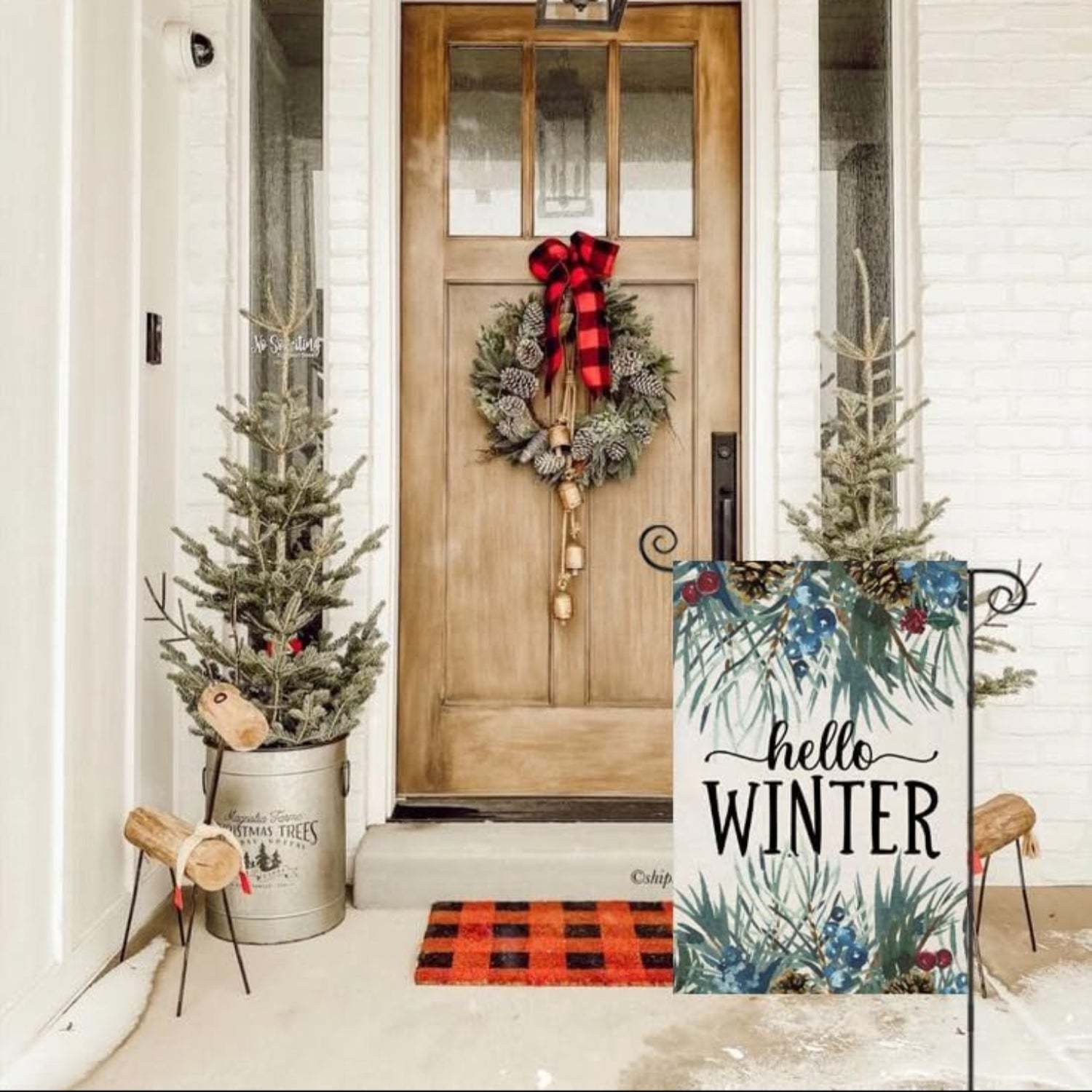 Double Sided Garden Flag For Outdoor Display-Globe Flags