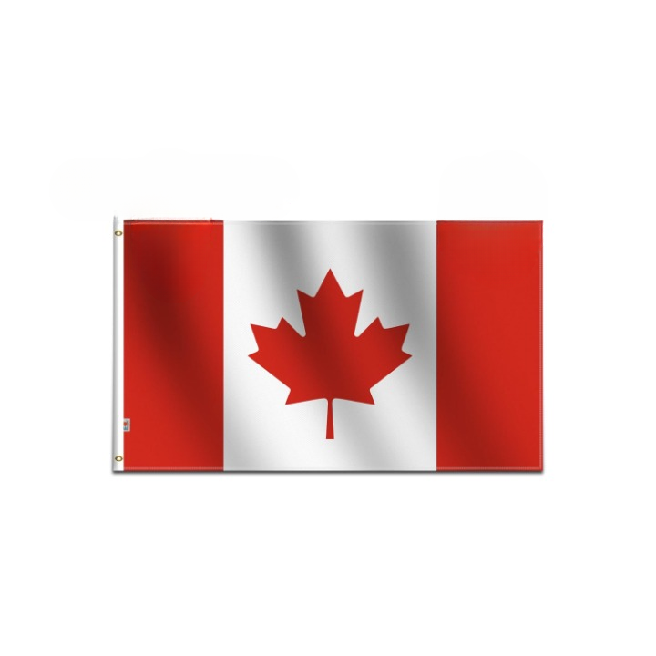 Canadian National Flag For Outdoor And Indoor Display-Globe Flags