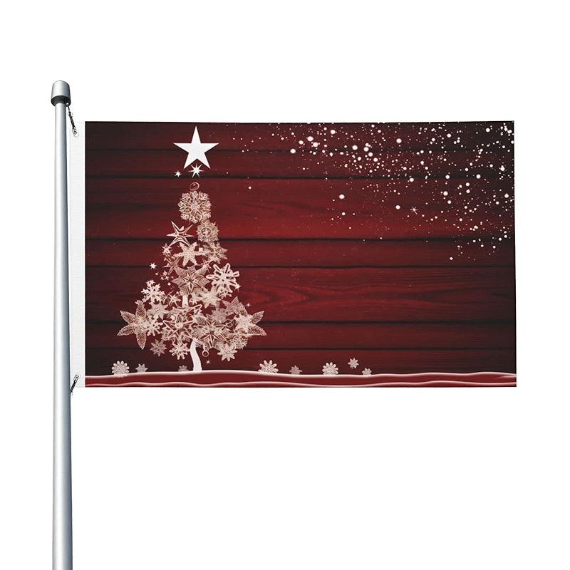 Double Sided Printed Flag close-up showing fabric texture and vivid colors