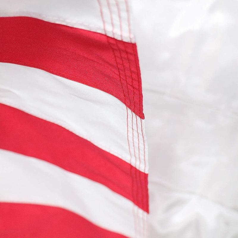 Fade Resistant USA Flag – Heavy-Duty Outdoor Polyester with Embroidered Stars-Globe Flags