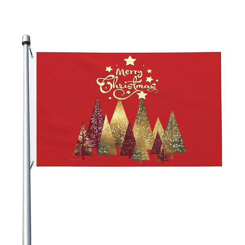 Double Sided Printed Flag with brass grommet hardware detail