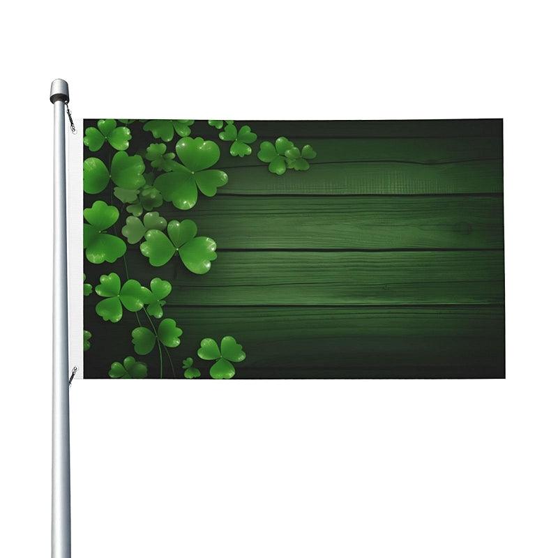 Double Sided Printed Flag size and scale reference for 90x150cm display