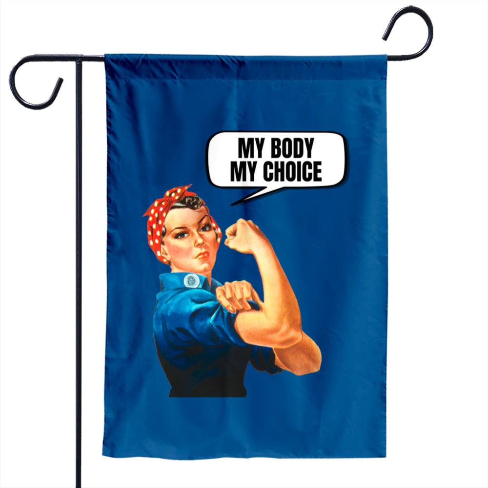 My Body Choice Flag A Bold Voice For Equality Autonomy And Empowerment-Globe Flags