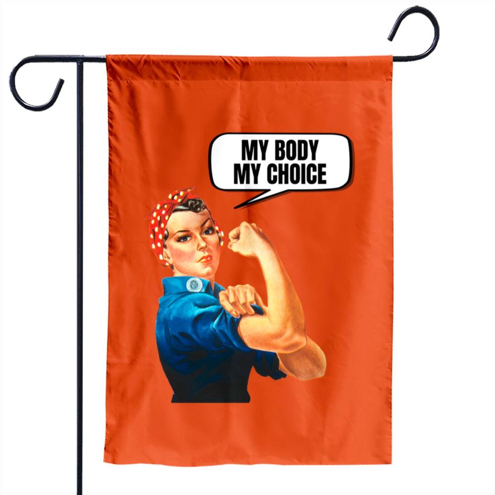 My Body Choice Flag A Bold Voice For Equality Autonomy And Empowerment-Globe Flags