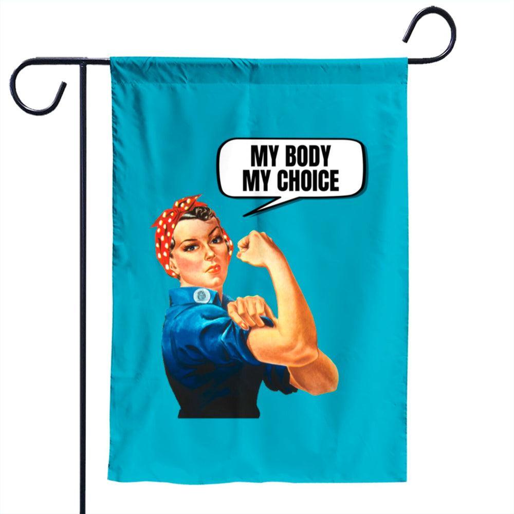 My Body Choice Flag A Bold Voice For Equality Autonomy And Empowerment-Globe Flags