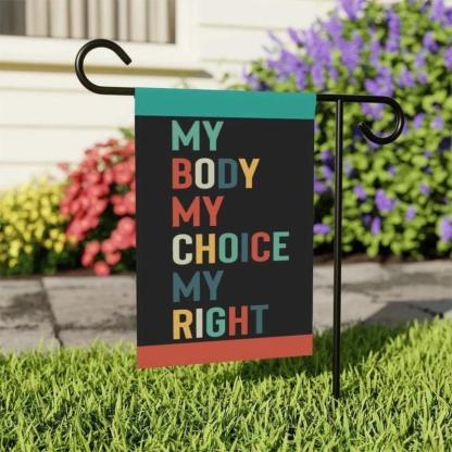 Abortion Rights Flag Banner A Bold Symbol For Visibility-Globe Flags