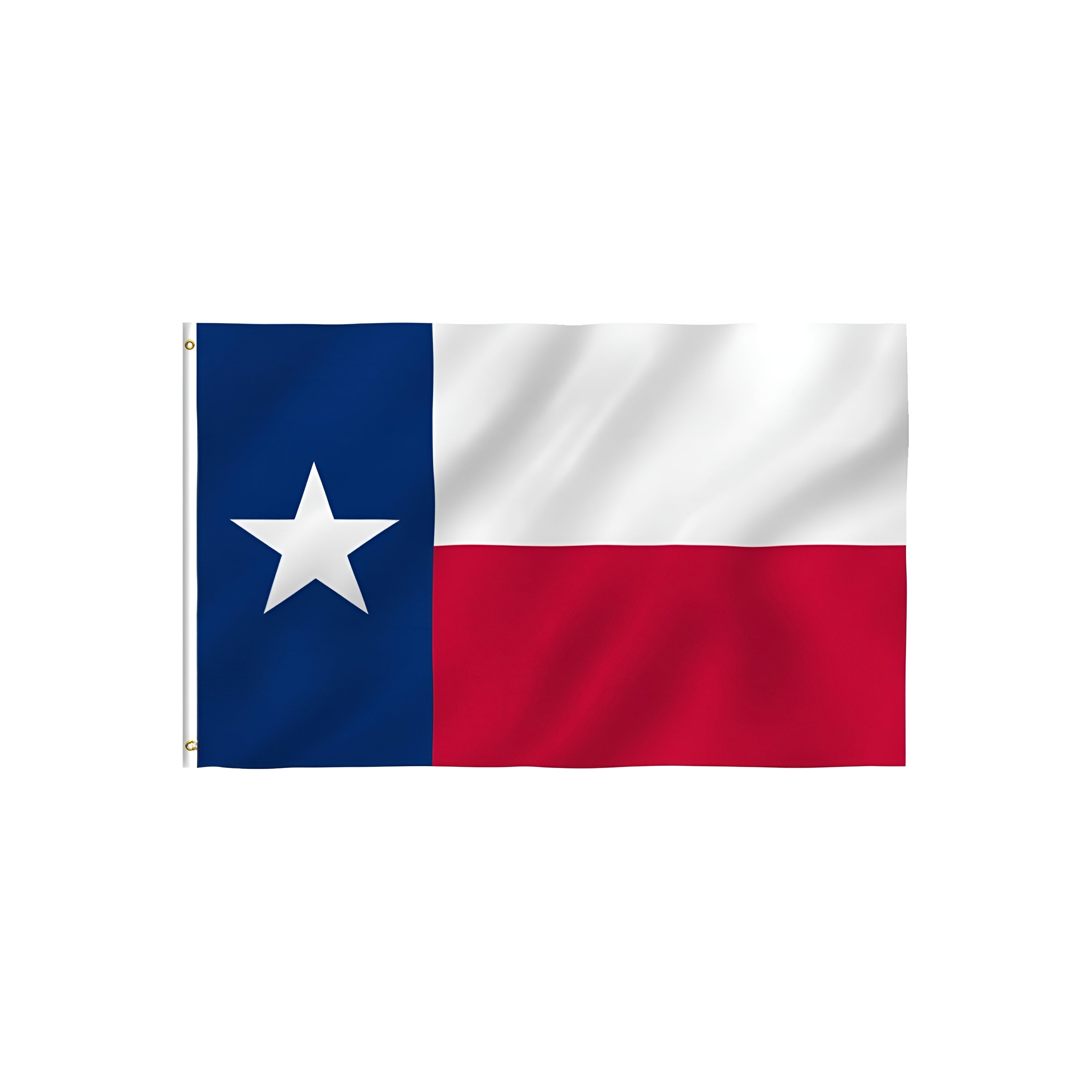 Texas State Banner With Secure Grommets - front view