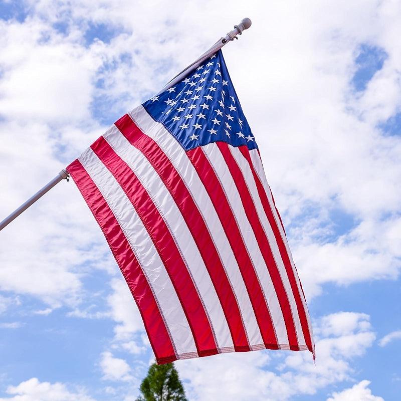 Durable Outdoor American Flag – Nylon with Embroidered Stars-Globe Flags