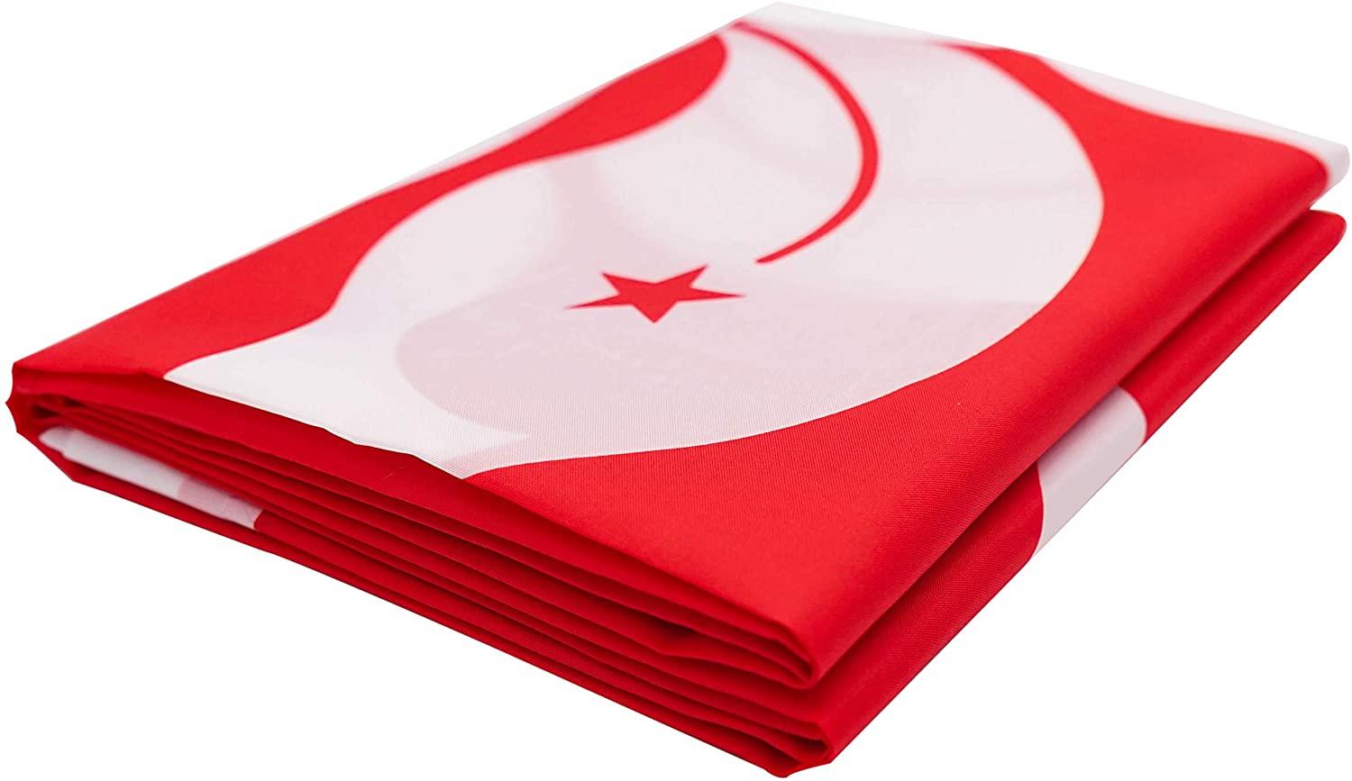 Hong Kong Car Flag attached to car window