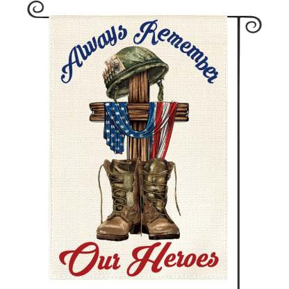 Veteran Yard Outdoor Decoration For Memorial Day-Globe Flags