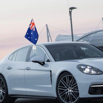 Australia Flag Car Mount Accessory For Vehicles Australia's identity-Globe Flags