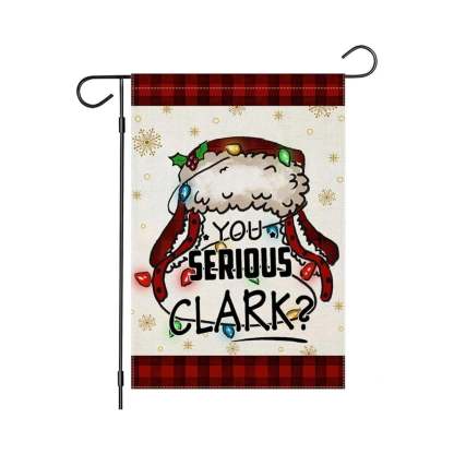 Double Sided Christmas Garden Flag For Outdoor Decoration-Globe Flags