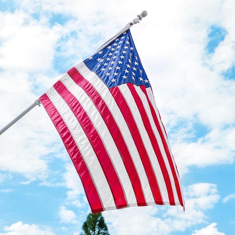 Durable Outdoor American Flag – Nylon with Embroidered Stars-Globe Flags