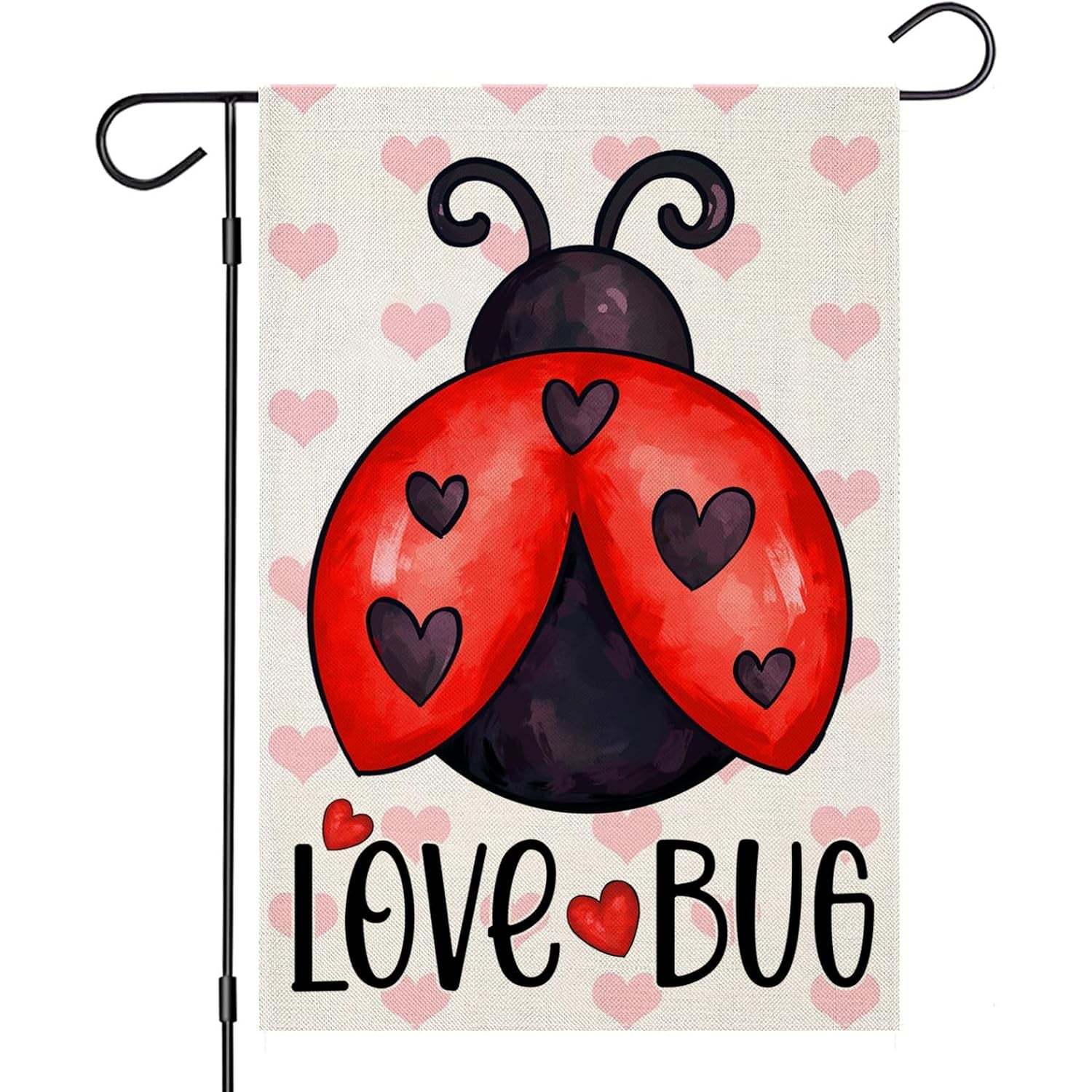 Ladybug Themed Outdoor Garden Flag-Globe Flags