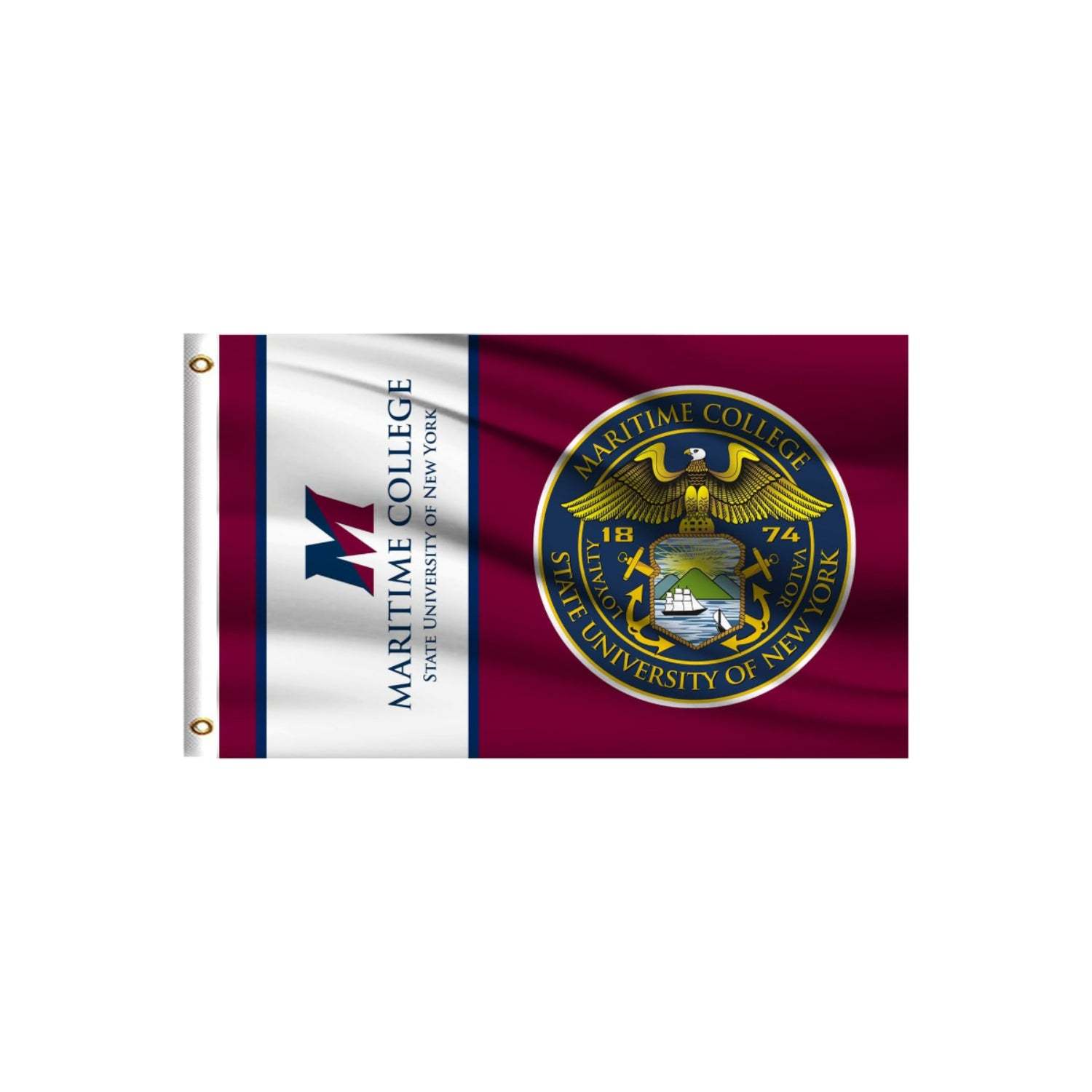 Maritime College University Flag-Globe Flags